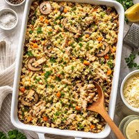 The One Only Wild Rice Chicken Casserole