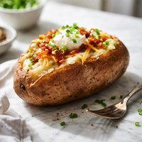 The Perfect Fluffy Baked Potato