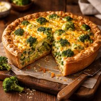 The Possible Impossible Broccoli and Cheese Pie