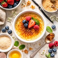 The Roof Restaurant Creme Brulee