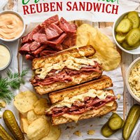 The Shawnee Marina Reuben Sandwich