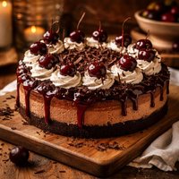The Ultimate Black Forest Cheesecake