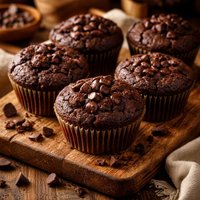 The Ultimate Chocolate Brownie Muffins