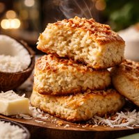 The Ultimate Coconut Scones