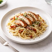 The Ultimate Creamy Chicken Carbonara