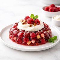 The Yummiest Tastiest Raspberry Jello Salad