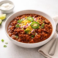Thick and Chunky Crock Pot Game Day Chili