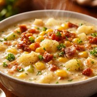 Thick and Creamy Corn Chowder