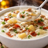 Thick and Creamy New England Clam Chowder