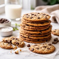Thin Crisp Chocolate Chip Cookies