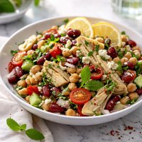 Three Bean and Artichoke Salad
