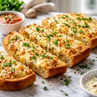 Three Cheese Garlic Bread