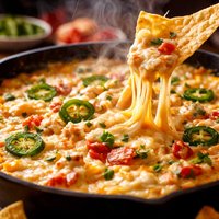 Three Cheese Nacho Dip