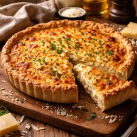 Three Cheese Quiche