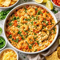 Three Cheese Shrimp Dip