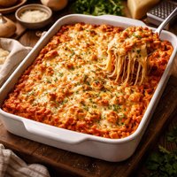 Three Cheese Spaghetti Bake
