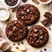 Three Chocolate Cookies