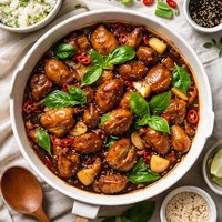 Three Cup Chicken San Bei Ji