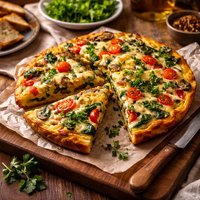Three Egg Vegetable Frittata
