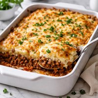 Three Layer Beef Casserole