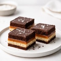 Three Layer Shortbread Brownies