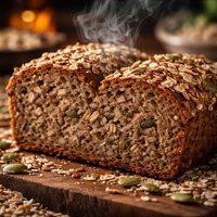 Three Minute Spelt Bread