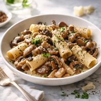 Three Mushroom Rigatoni