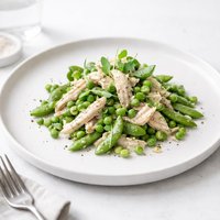 Three Pea Chicken Salad