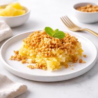 Three Step Pineapple Casserole