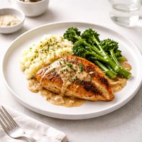 Three Step Saucy Chicken Dinner