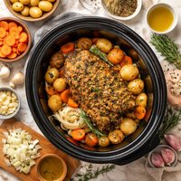 Throw Together Crockpot Pork Roast