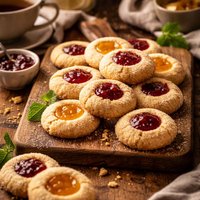 Thumbprint Tea Cookies
