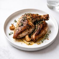 Thyme and Garlic Roast Chicken