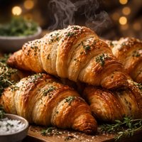 Thyme Croissants