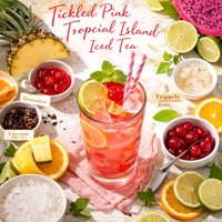 Tickled Pink Tropical Island Iced Tea