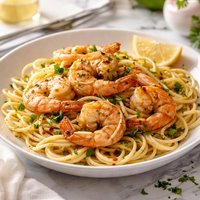 Tiger Shrimp with Pasta