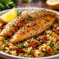 Tilapia and Bayou Rice