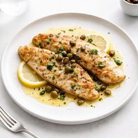 Tilapia W Lemon Caper Sauce