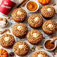 Tim Hortons Pumpkin Spice Muffins
