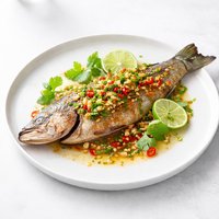 Time for Thai Grilled Fish with Chili Lime Sauce