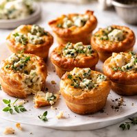 Tiny Roquefort Popovers