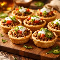 Tiny Texas Taco Tarts