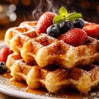 Tipsy Overnight Belgian Waffles