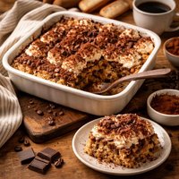 Tiramisu Baked Oatmeal
