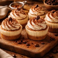 Tiramisu Cheesecake Cupcakes
