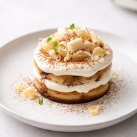 Tiramisu Trifle with Ginger and White Chocolate