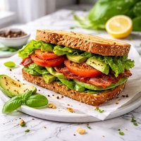 Tla Tomato Lettuce Avocado Sandwich