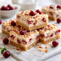 To Die for Cranberry Coconut Squares