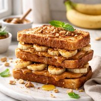 Toasted Banana Sandwich