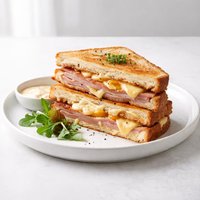 Toasted Ham and Cheese Supreme